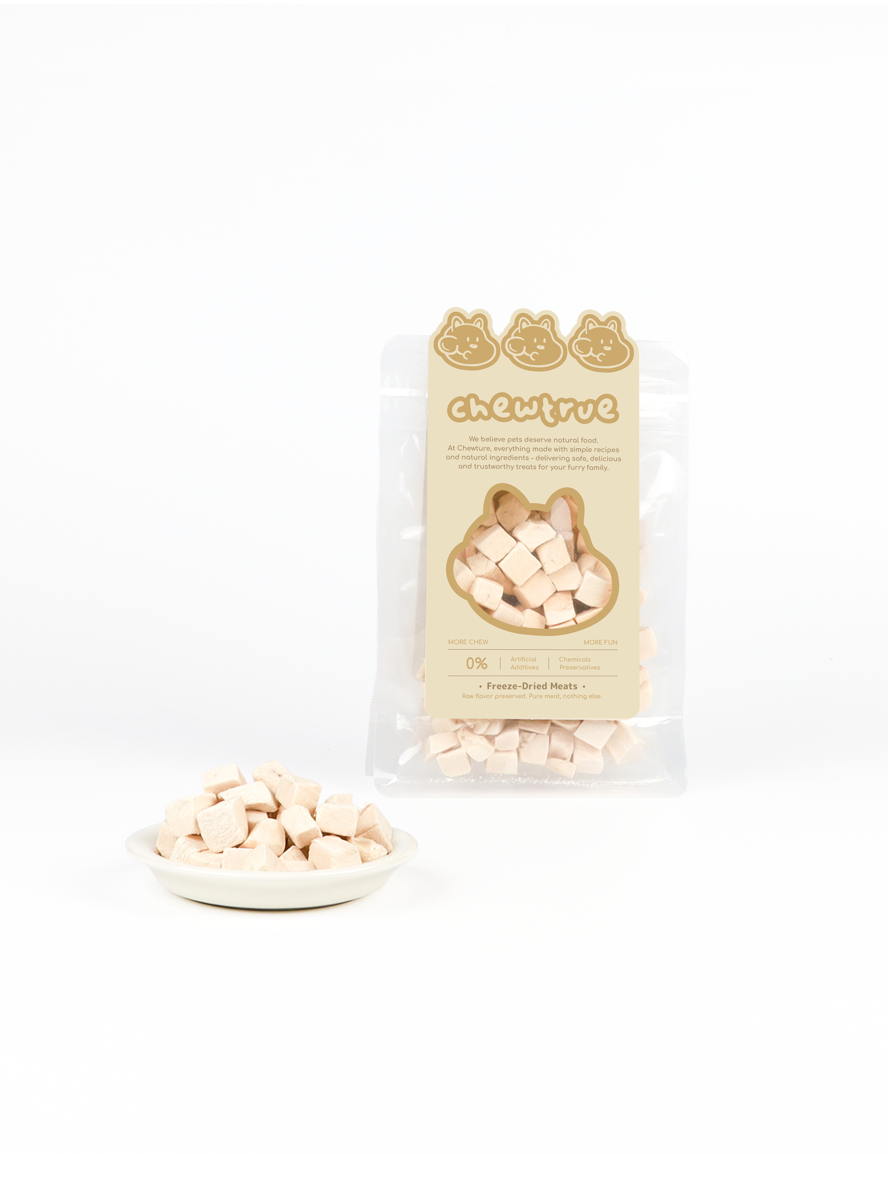 Freeze-Dried Chicken Bites