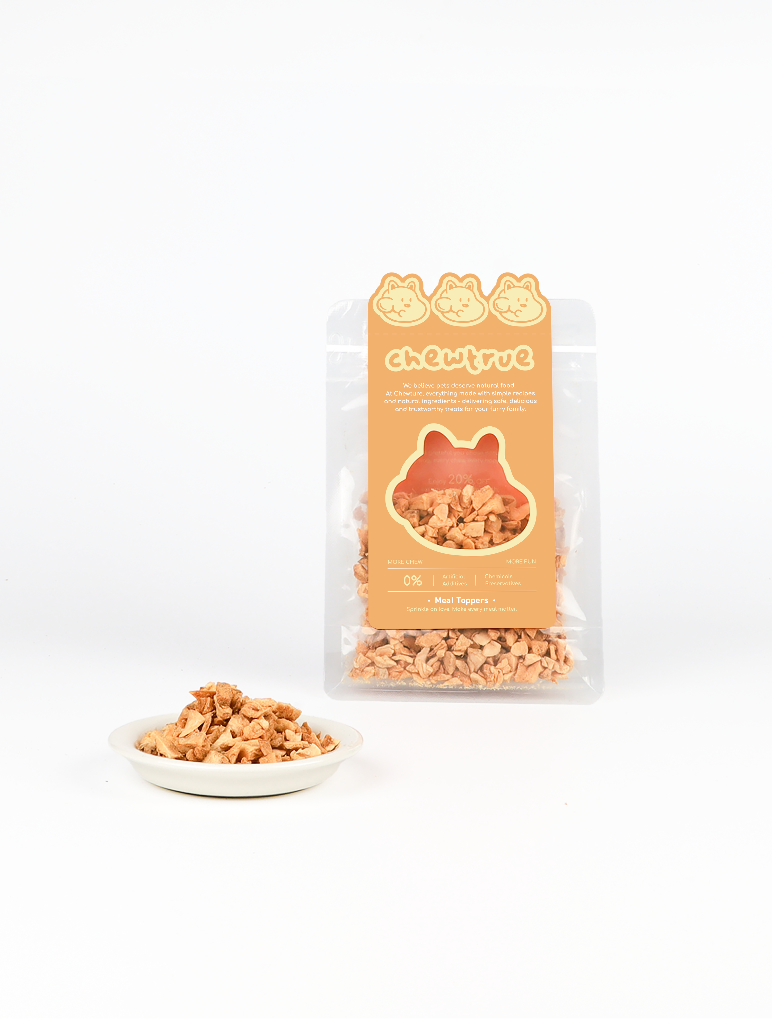 Freeze-Dried Salmon Flakes