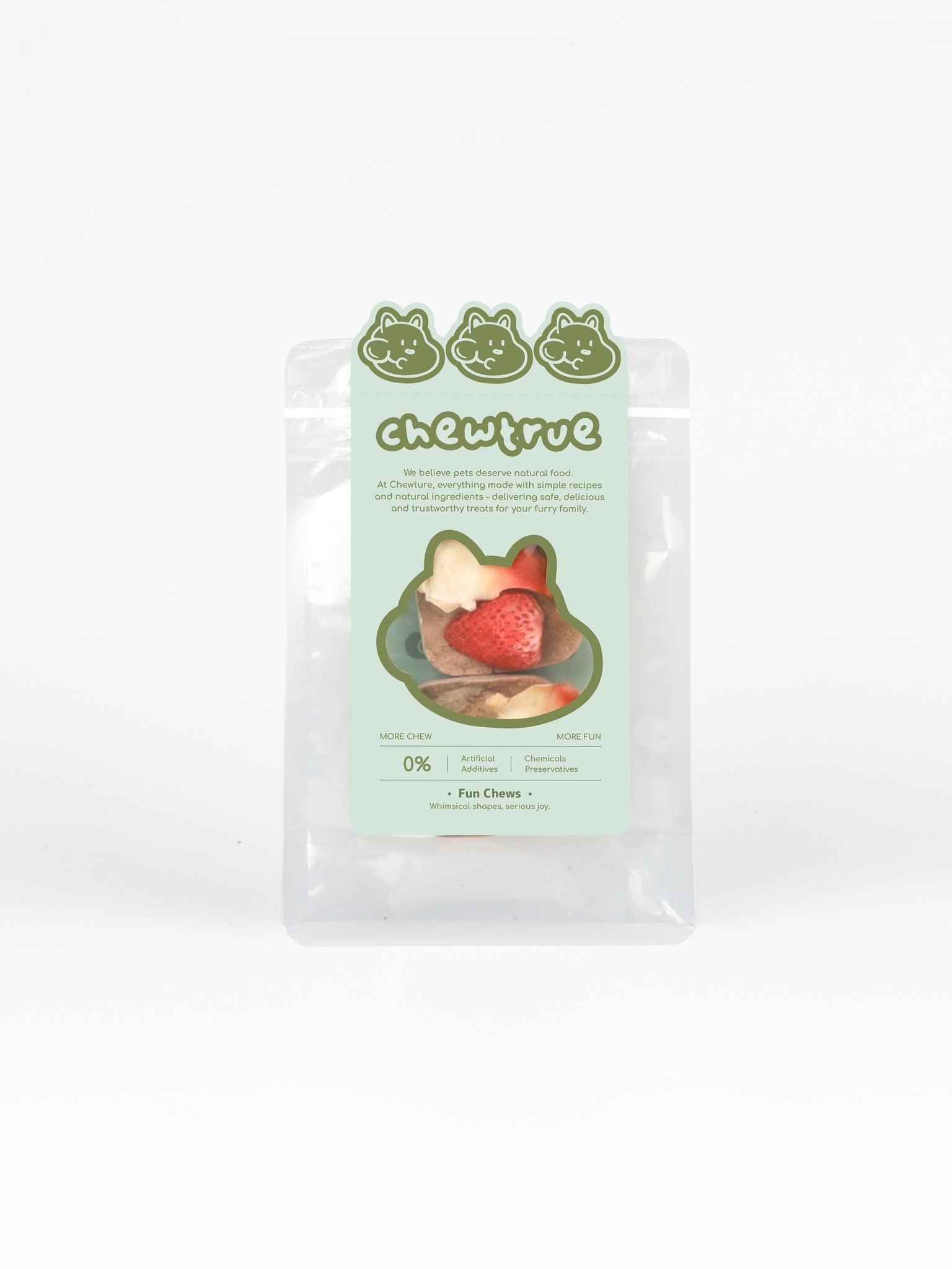 chewtrue beef patties strawberry surf clam