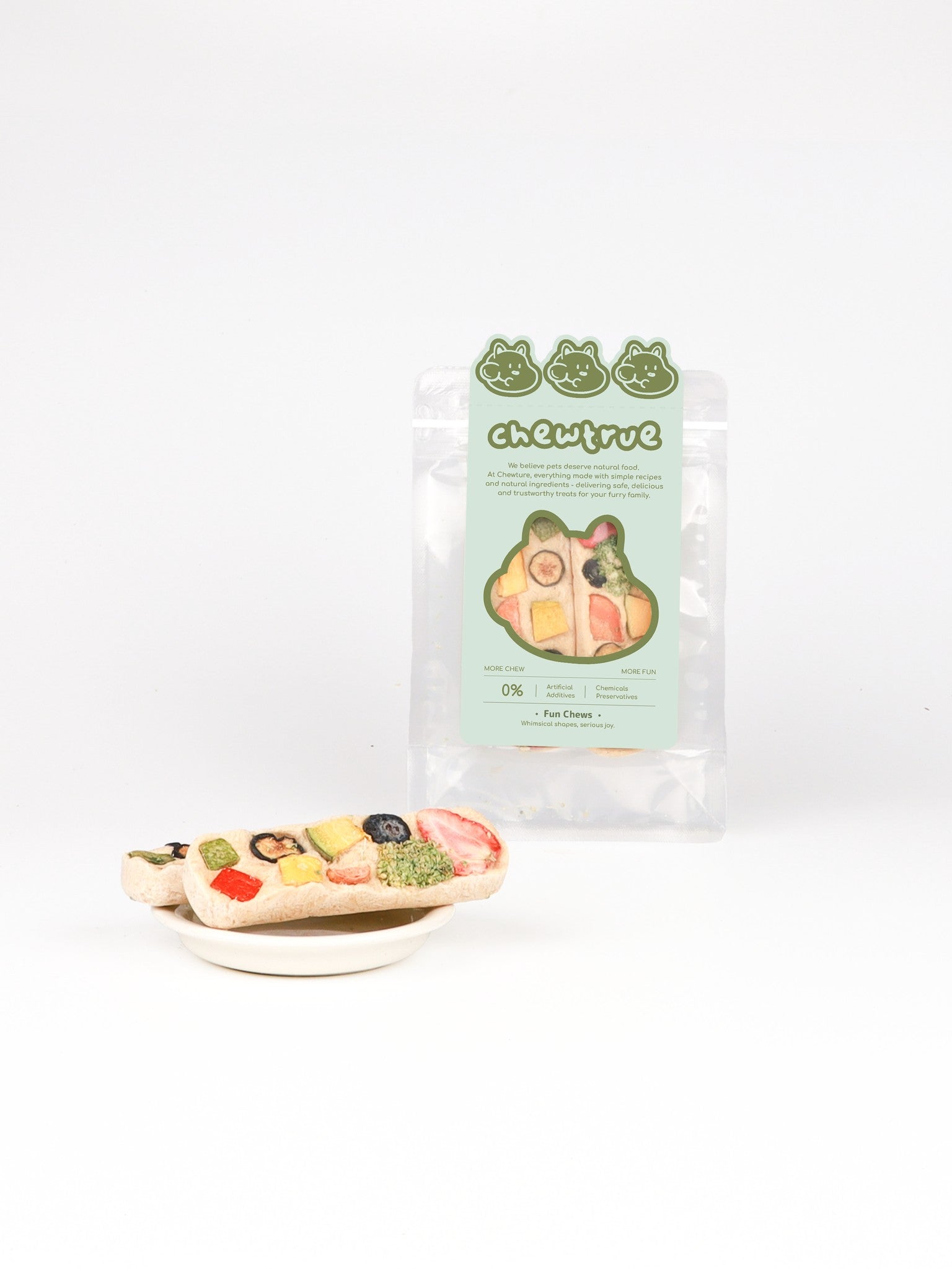 chewtrue chicken fruit veggie sticks