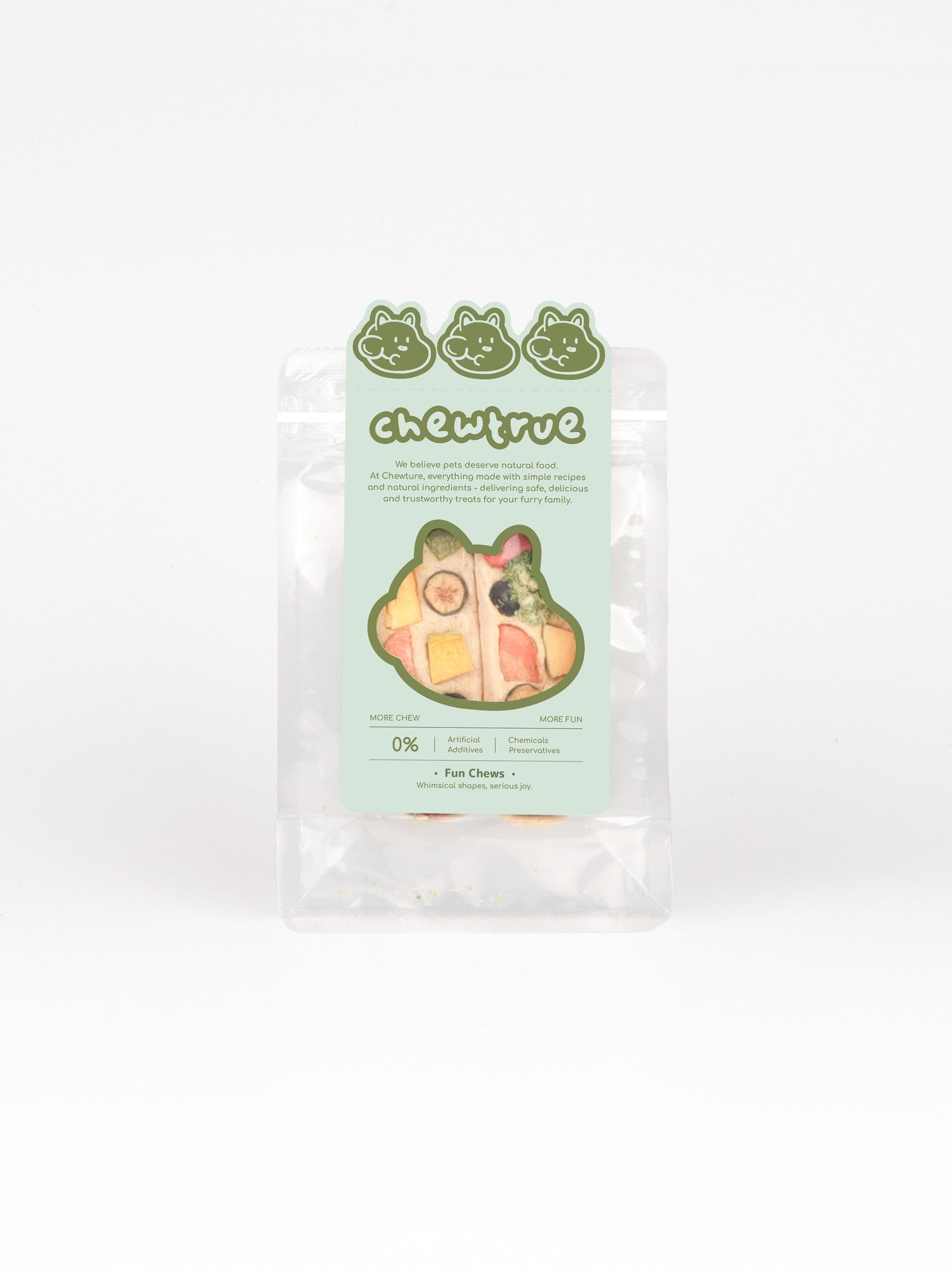 chewtrue chicken fruit veggie sticks