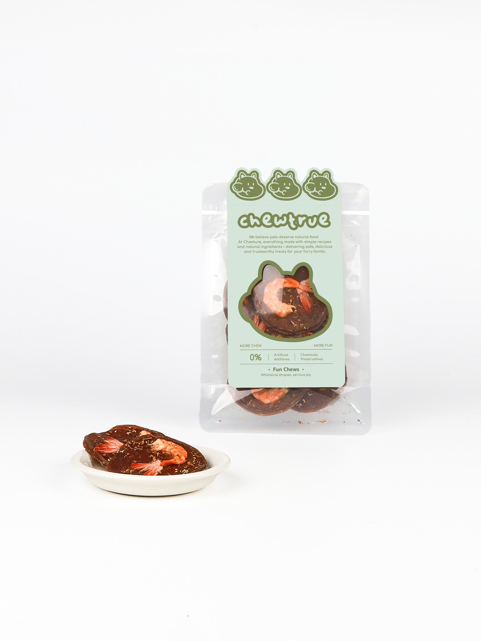 chewtrue duck shrimp patties osmanthus