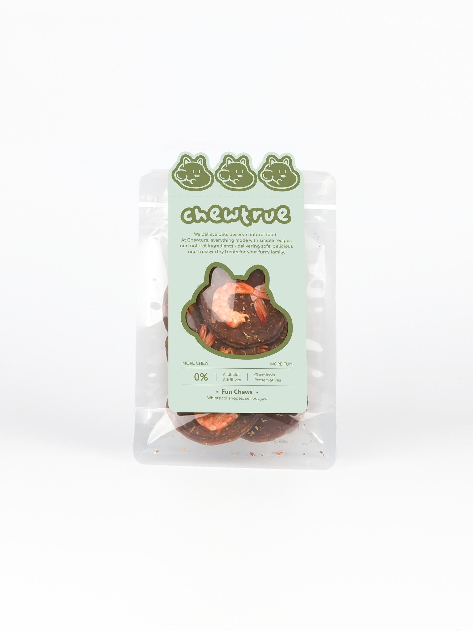 chewtrue duck shrimp patties osmanthus