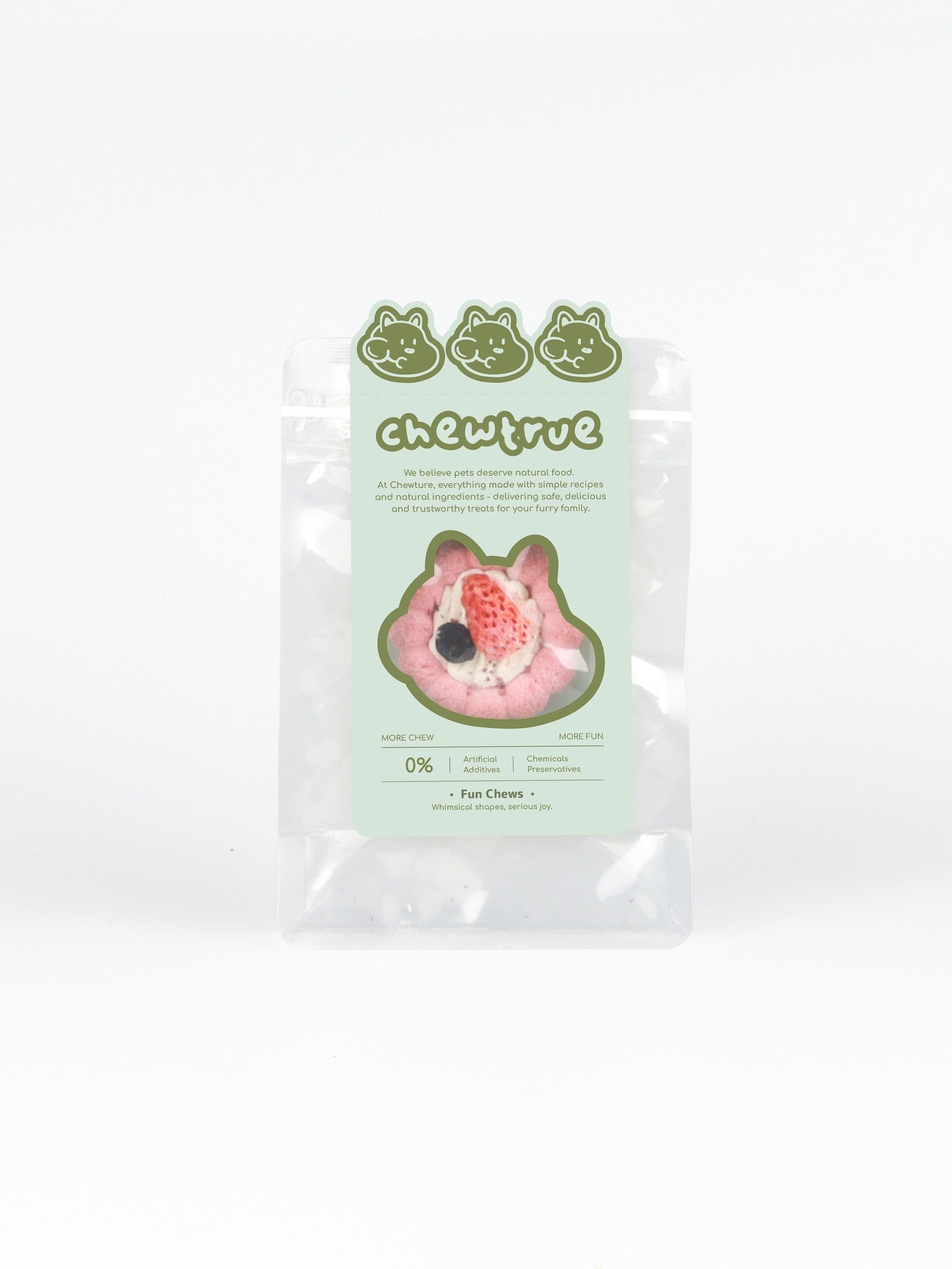 chewtrue flower berry cookies