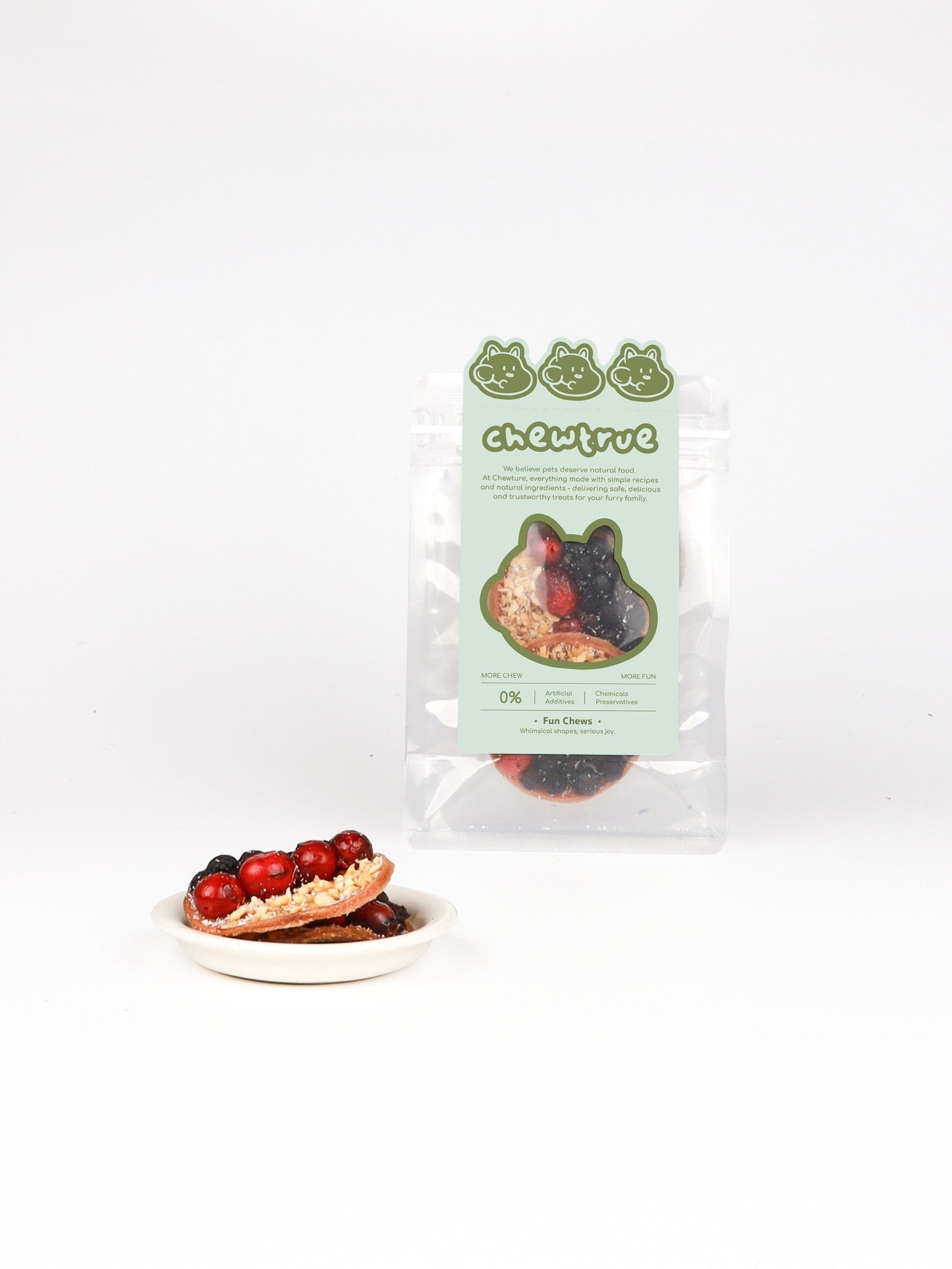 chewtrue mixed berry tarts