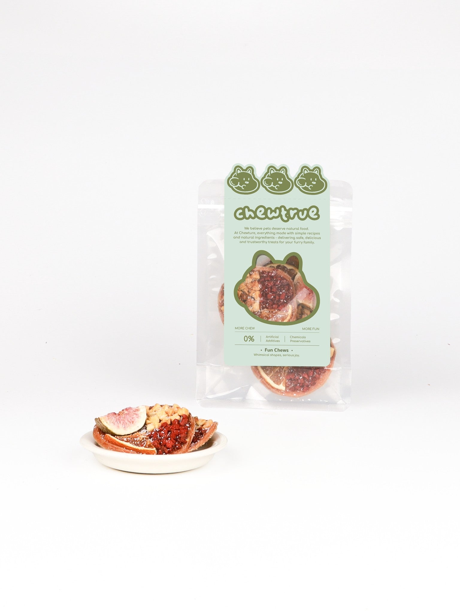 chewtrue mixed fruit tarts