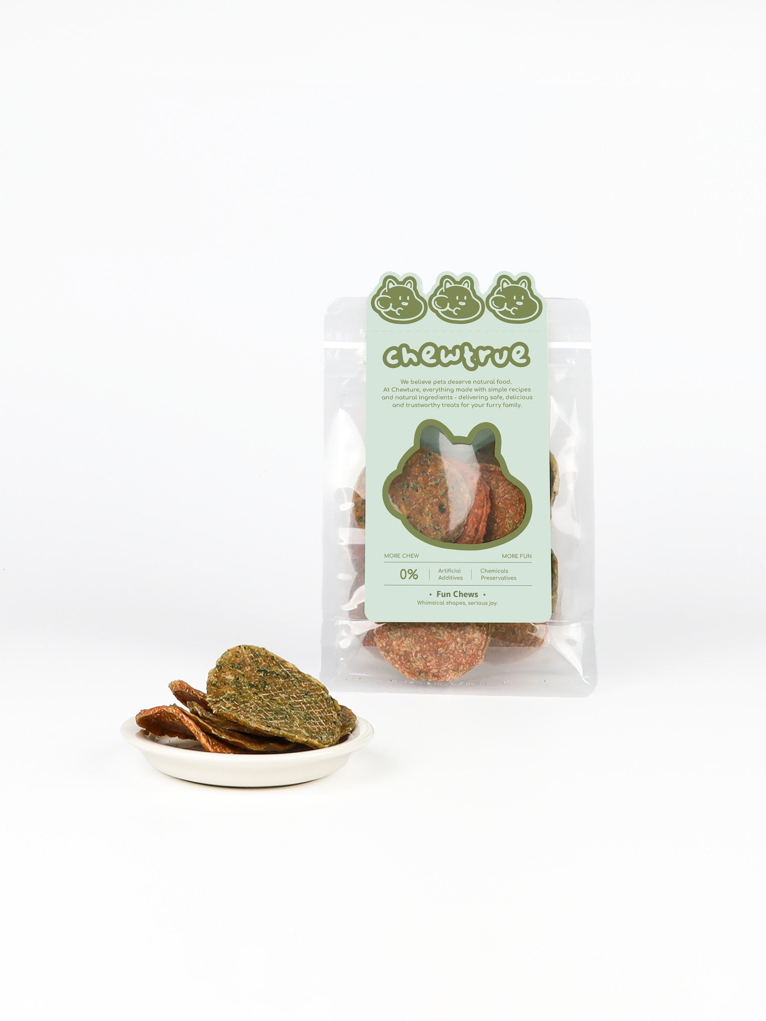 chewtrue mixed veggie cookies