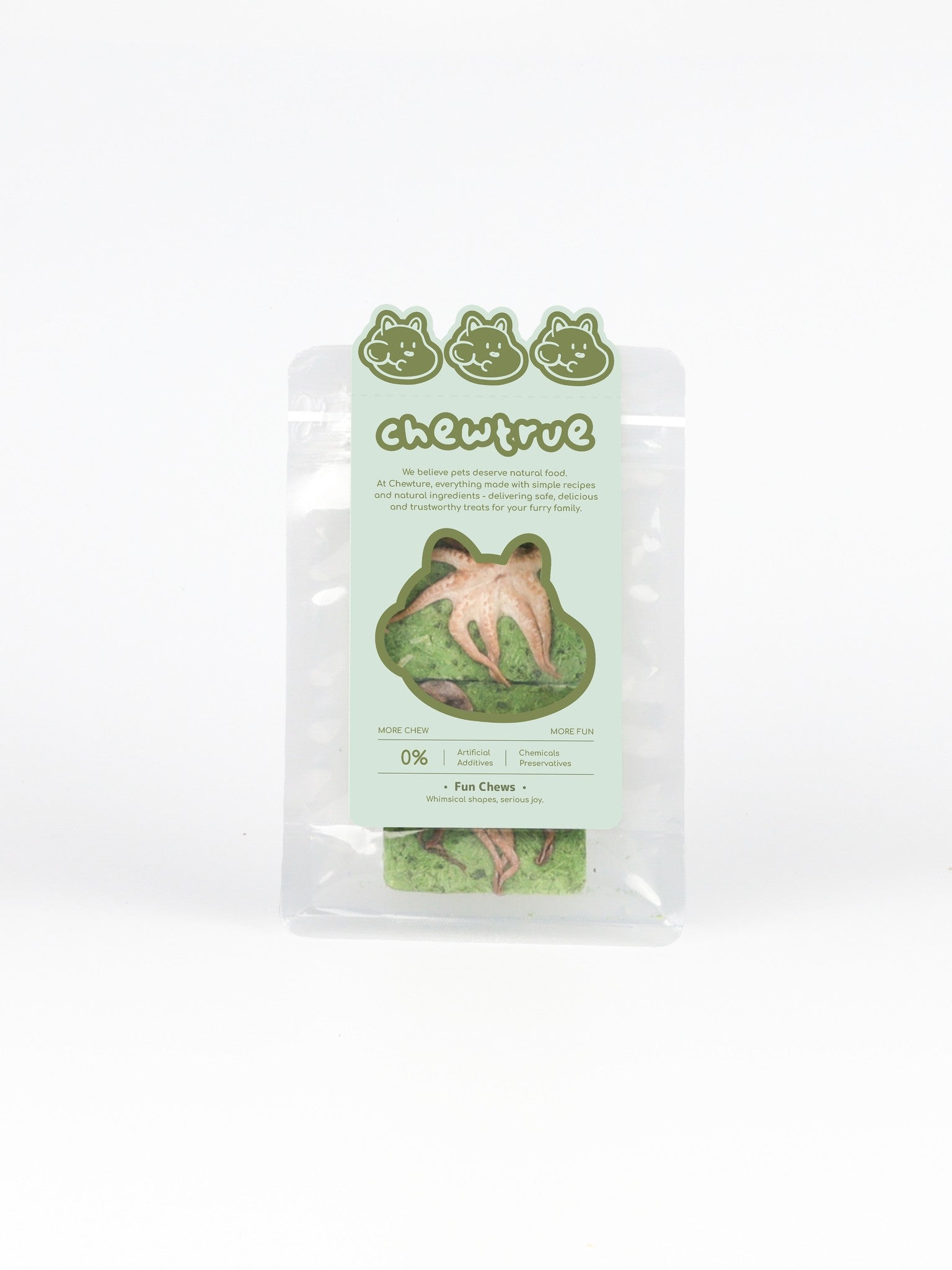 chewtrue octopus kale patties