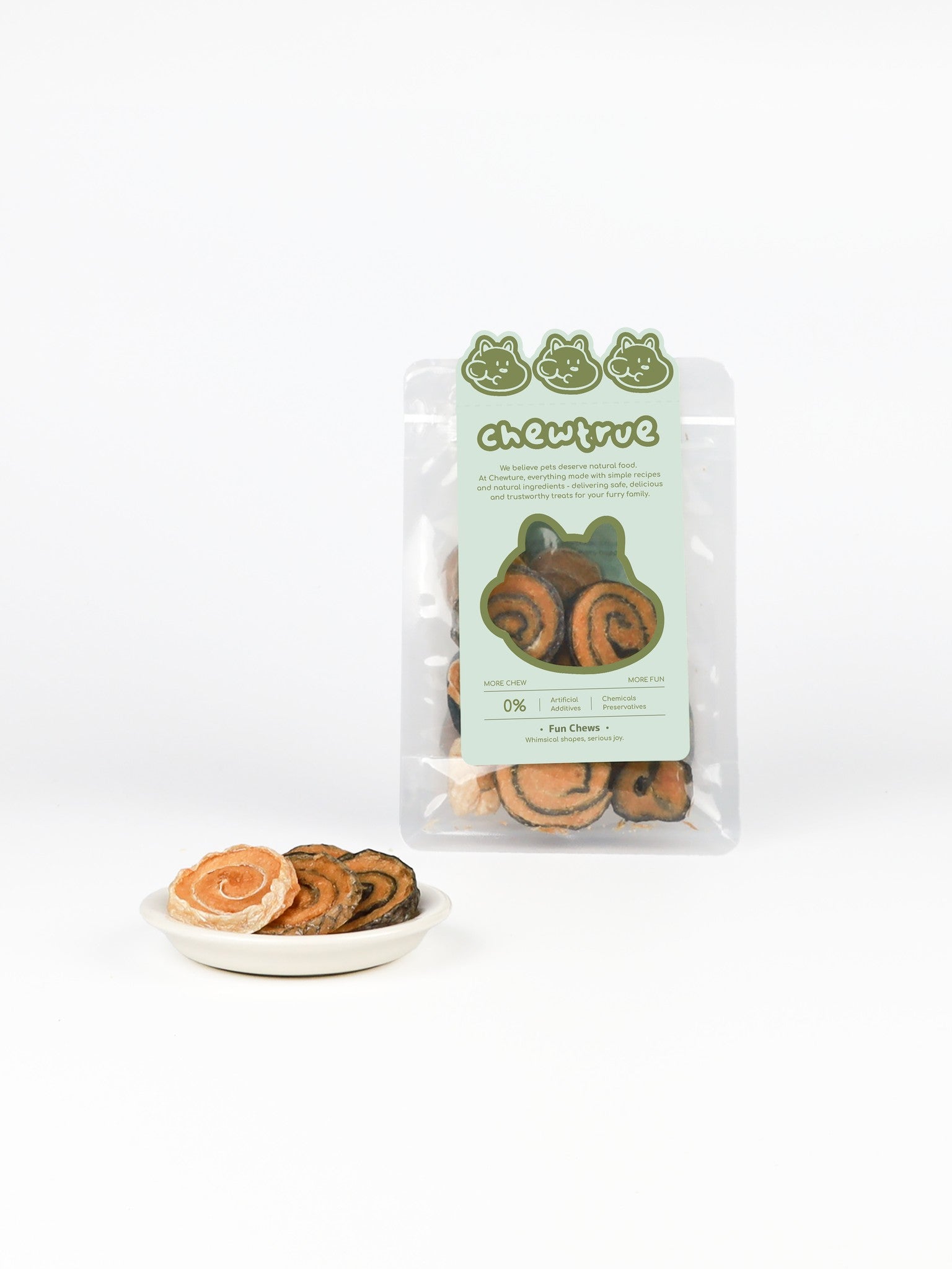 chewtrue salmon sushi treats